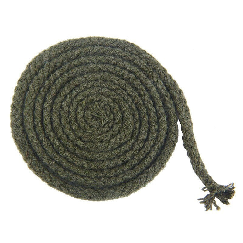 Corda macramè 5mm ritorta 100m colore verde scuro