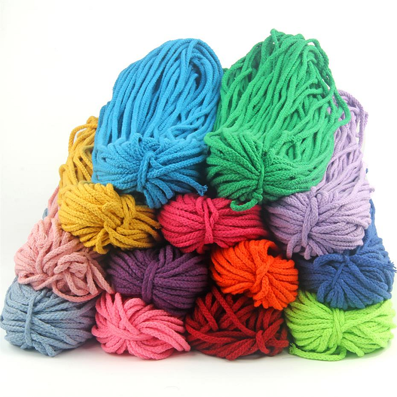 Corda macramè 5mm ritorta 100m colore verde chiaro - immagine 2
