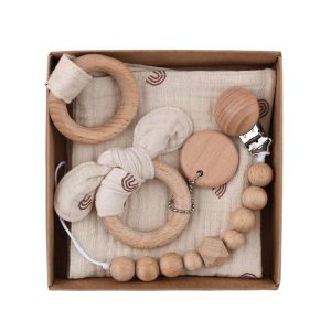 Kit attache tétine macramé