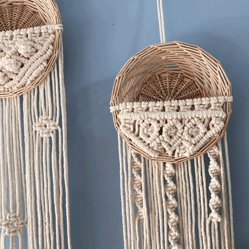 Sospensione in macramè - immagine 4