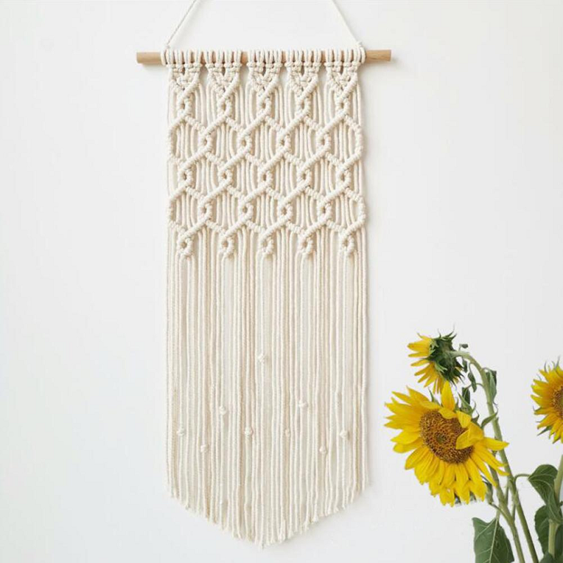 mural de macrame