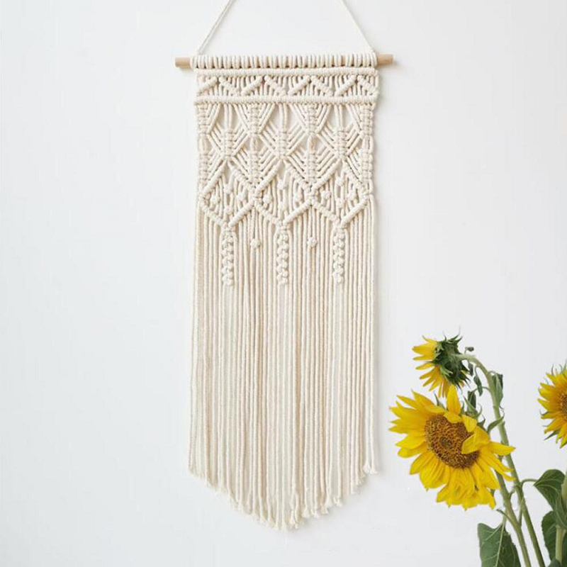 macramé mural pas cher