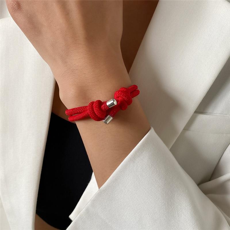 Bracciale macramè da donna - immagine 2