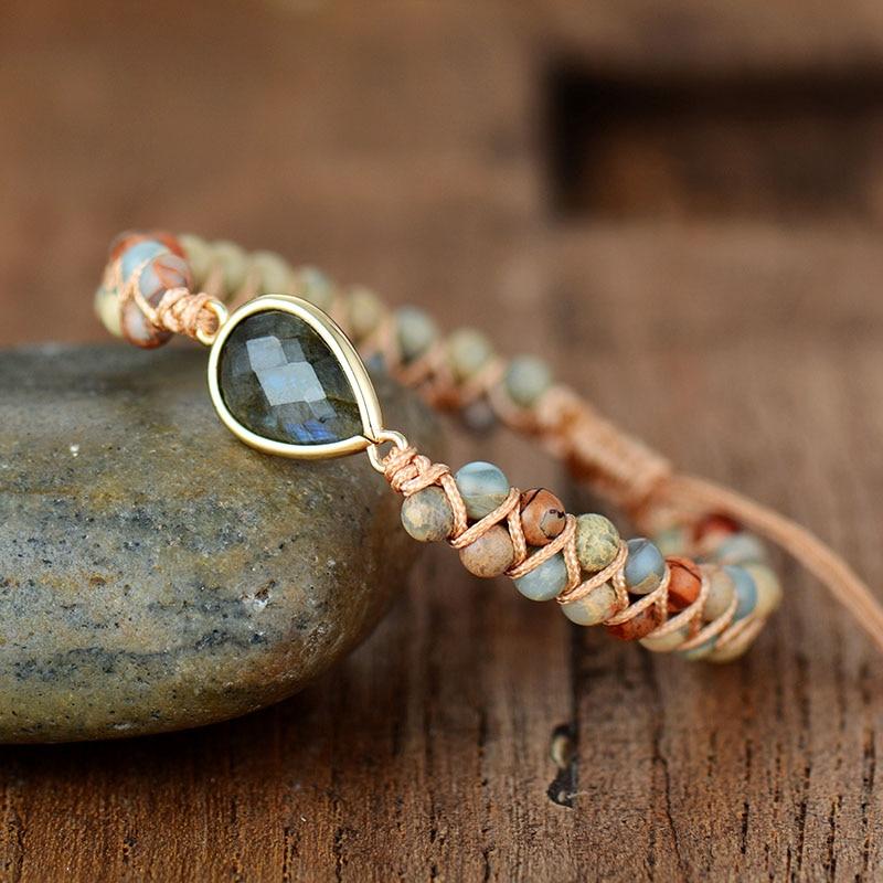 Modello di bracciale in macramè - immagine 3