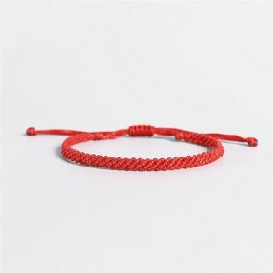 Bracelet macramé nœud coulissant