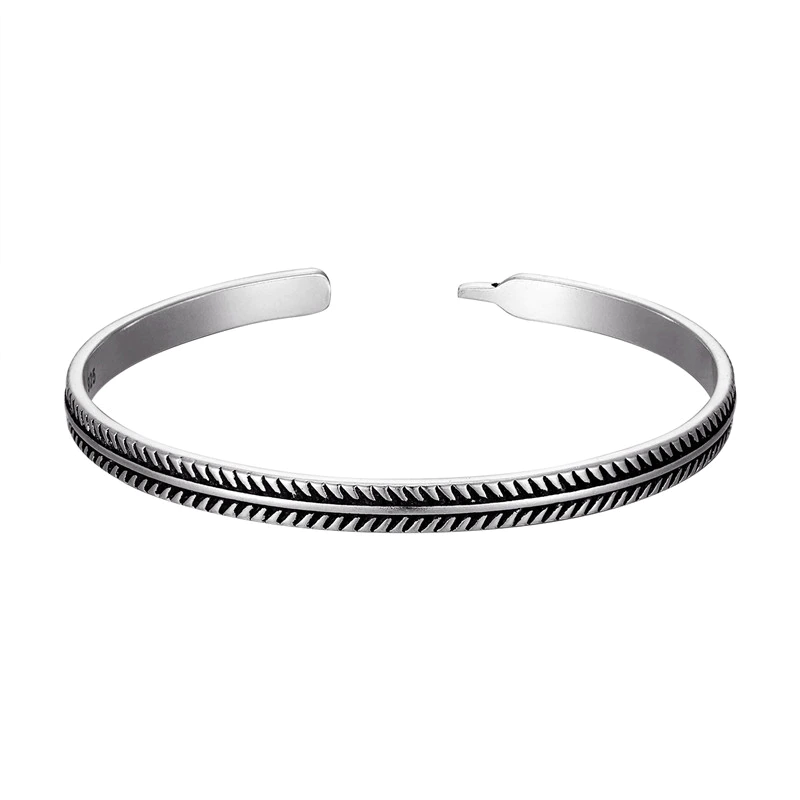 Bracciale macramè per uomo - immagine 2