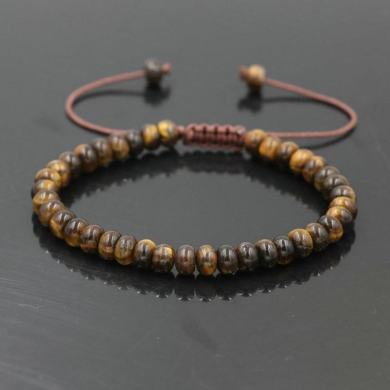 Bracciale macramè Shamballa - immagine 4