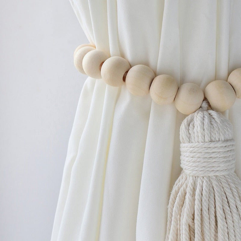Fermatende con perline in macramè - immagine 4