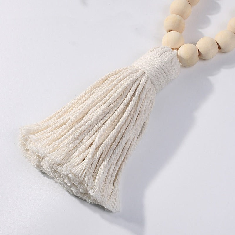 Fermatende con perline in macramè - immagine 5