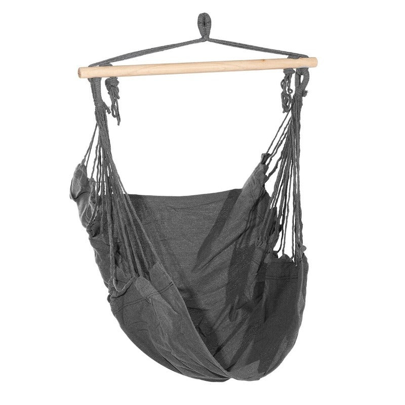 Sedia amaca in macramè - immagine 4