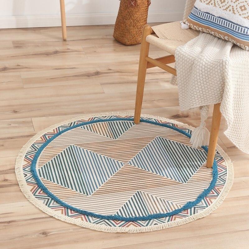 Grand tapis macrame