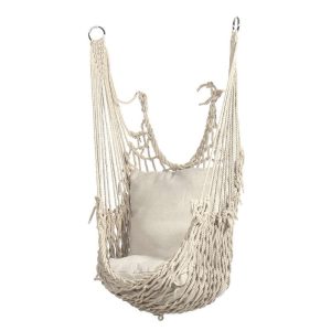 Hamac chaise macramé