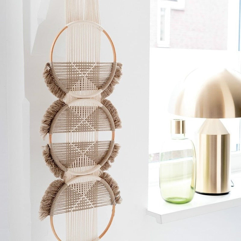 macramé mural maison du monde