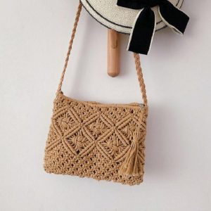 Macramé sac à main