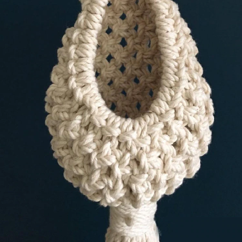Porta piante in macramè - immagine 2