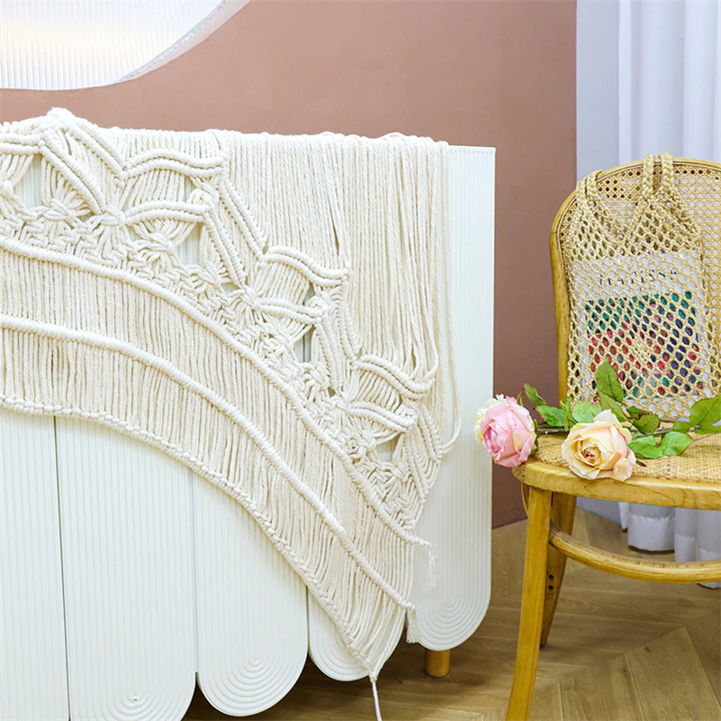 Tenda per porta in macramè - immagine 6