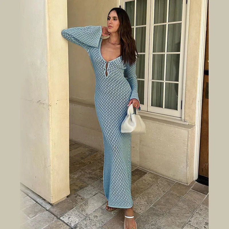 Abito in macramè bohémien - immagine 9