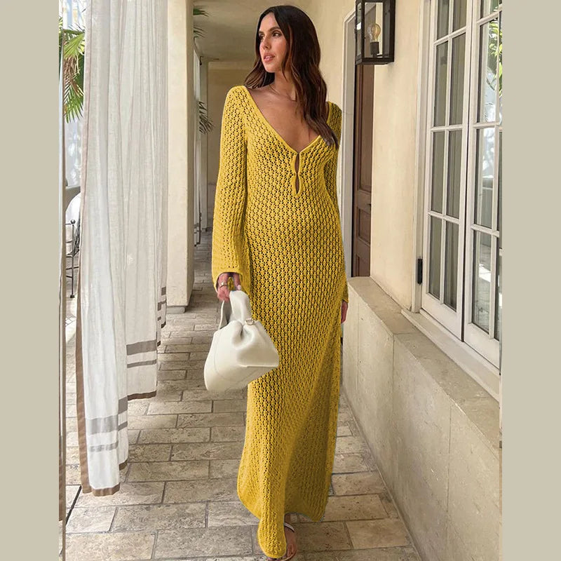 Abito in macramè bohémien - immagine 4