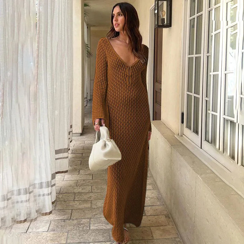 Abito in macramè bohémien - immagine 5