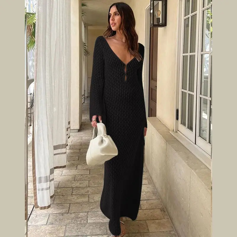 Abito in macramè bohémien - immagine 6