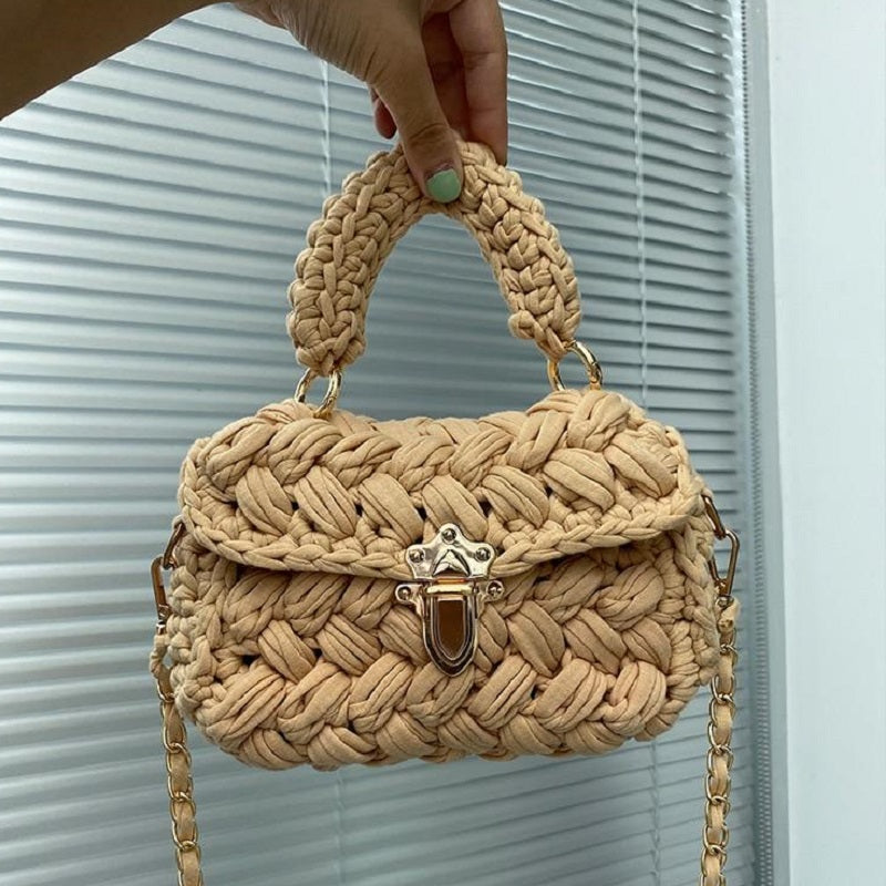 Sac à main macramé