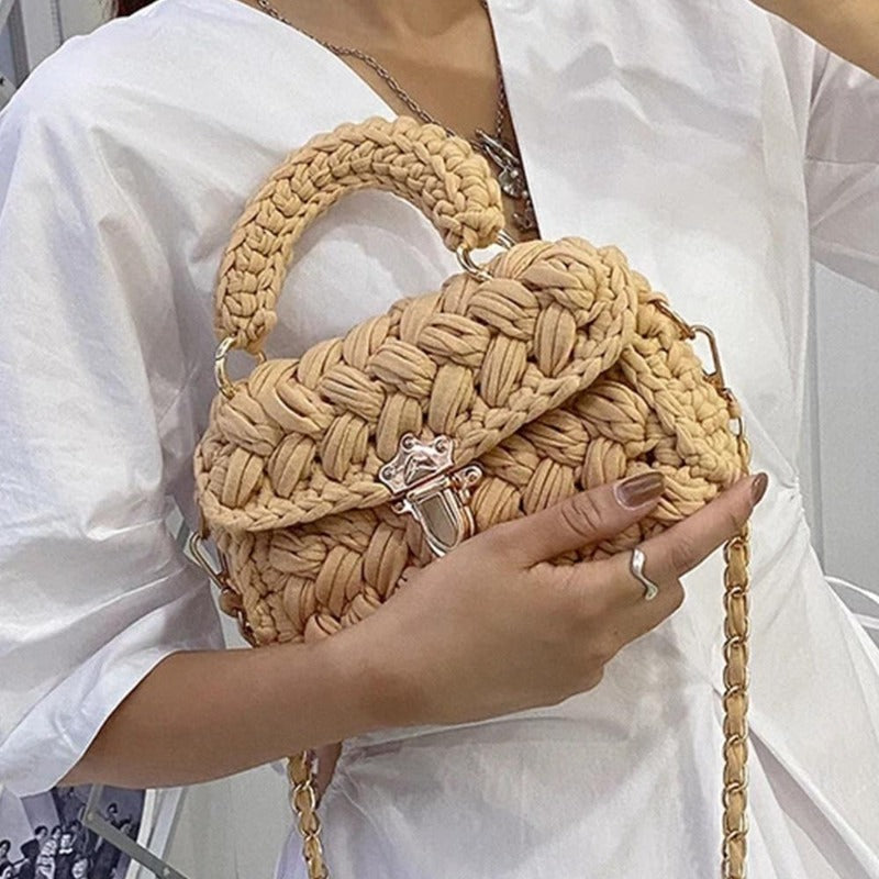 Borsa in rete macramè - immagine 16