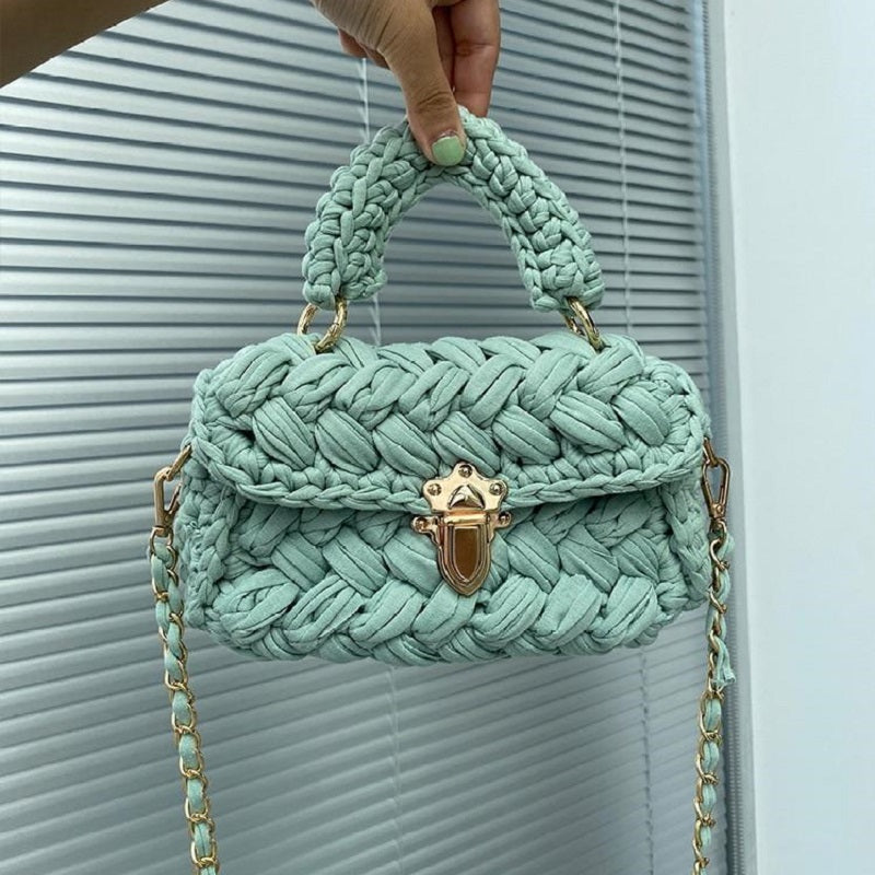 Borsa in rete macramè - immagine 11