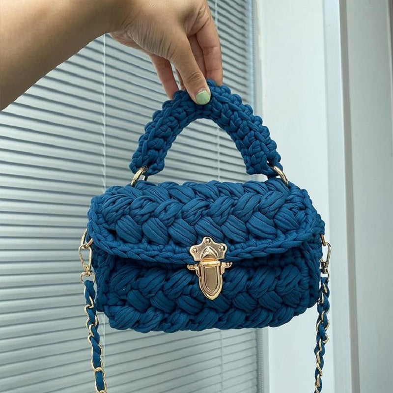 Borsa in rete macramè - immagine 14