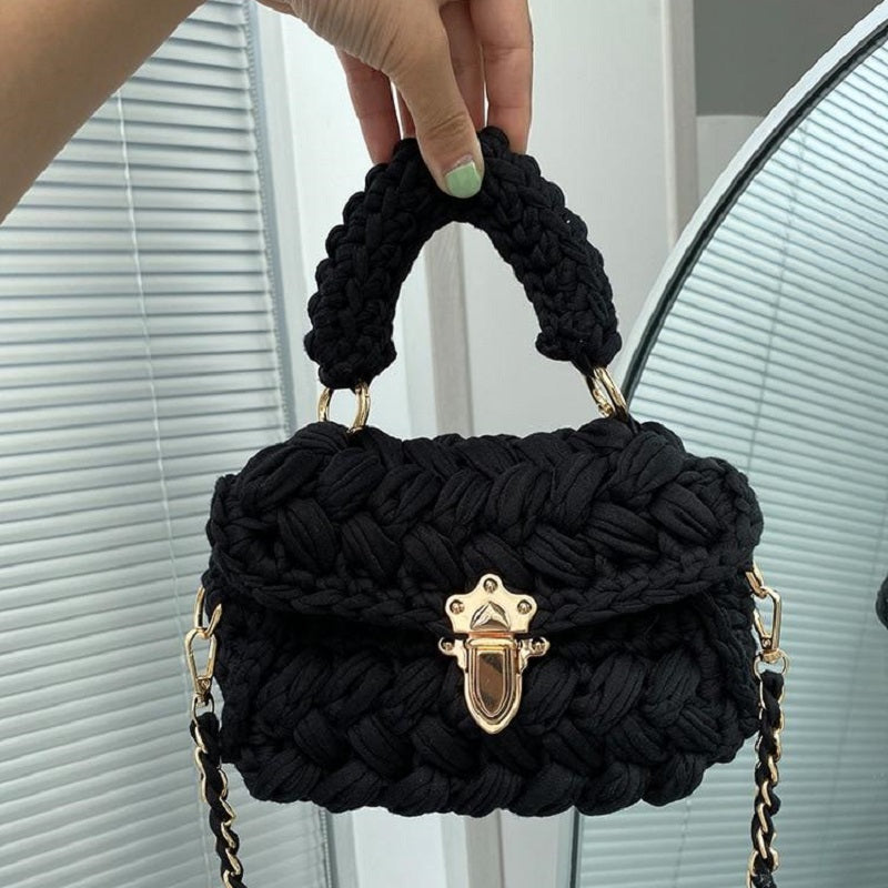 Borsa in rete macramè - immagine 15