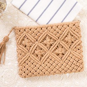 Sac au macramé