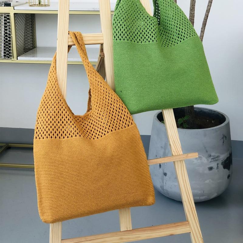 Borsa in rete macramè - immagine 6