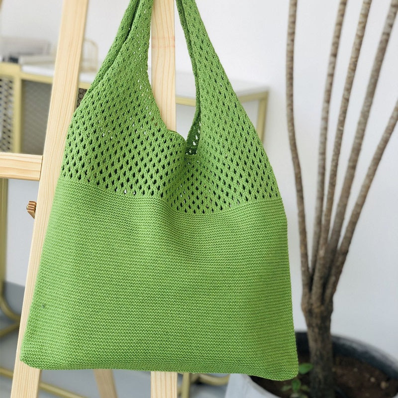 Borsa in rete macramè - immagine 2
