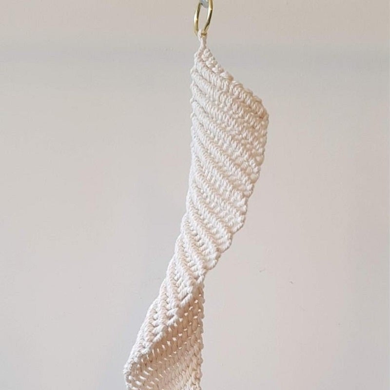 Sospensione in macramè - immagine 6