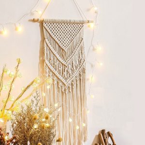 Un macramé tapis mural parfait pour votre déco boho